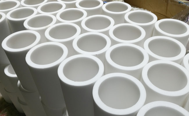 精城特瓷耐磨陶瓷管的生产流程