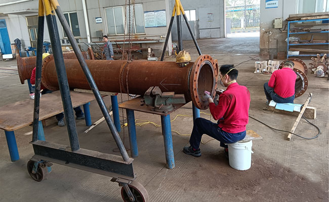内衬耐磨陶瓷管生产制作